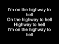 AC/DC Highway to hell (with lyrics)